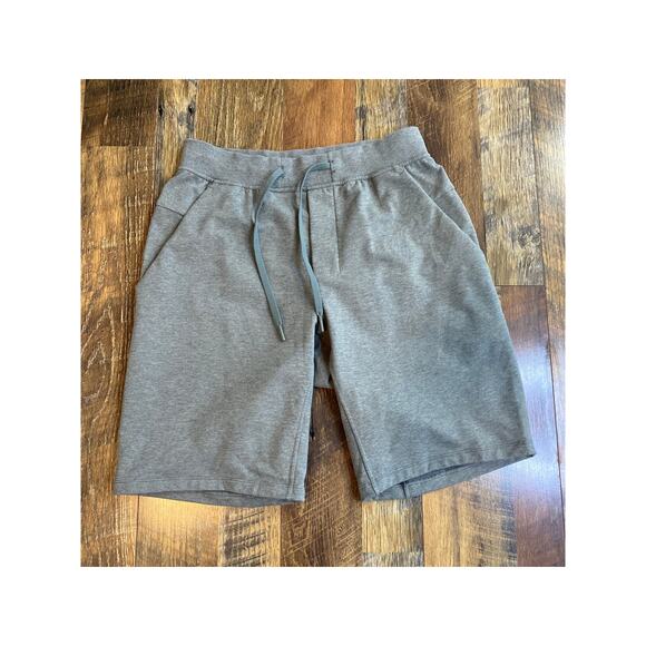 lululemon athletica Other - Lululemon City Sweat Short French Terry 9" Heathered Palm Deco Size Medium